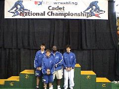 Greco Cadets All Americans with Rodney Smith